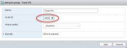Vmware настройка trunk порта