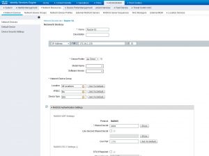 cisco ise radius privilege level 15