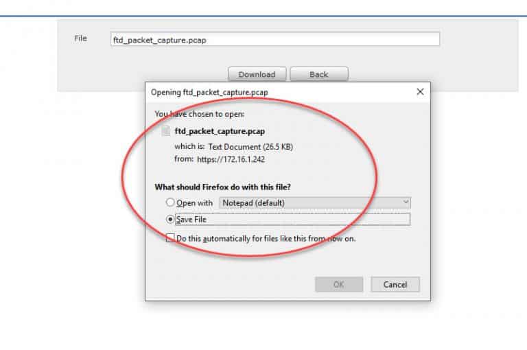implications of wireshark packet capture