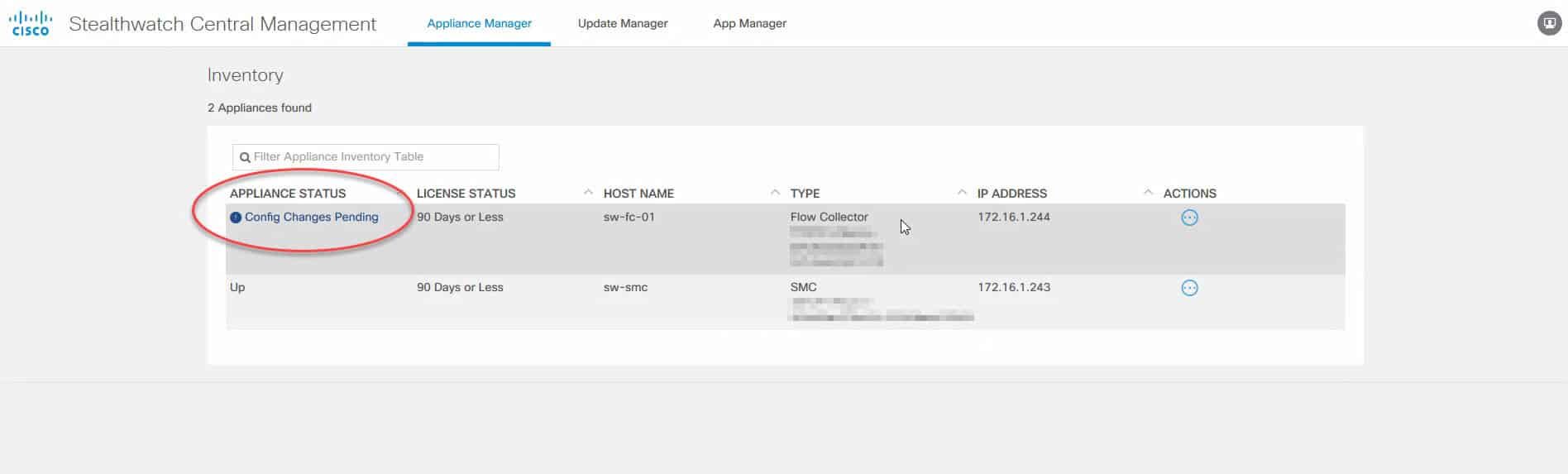 Stealthwatch enable SSH