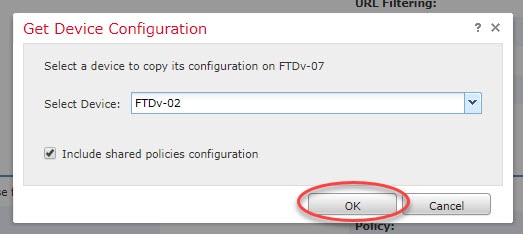 FTD Get Device Configuration